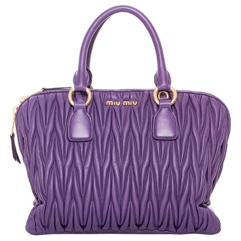 miu miu purple bag|miu miu bag price.